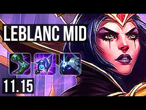 LEBLANC vs MALPHITE (MID) | 11/1/15, 67% winrate, Legendary | EUW Diamond | v11.15