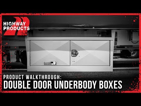 Highway Products | Double Door Underbody Boxes