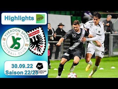 Highlights: Yverdon - Sport FC vs FC Aarau (30.09.2022)