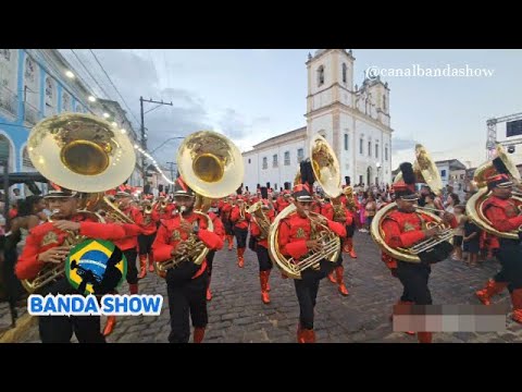 Banda Marcial COBRAC no Festival Júlio César - 50 Anos da COBRAC