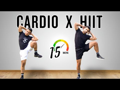 BURN 300 CALORIES with this 15 min cardio workout | HIIT Workout at home | No Equipment