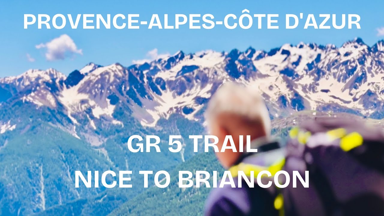 GR5 walking route between Nice and Briançon in the French Alps