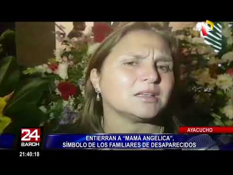 Ayacucho: ministros de Justicia y Cultura participaron en velorio de ‘Mamá Angélica’