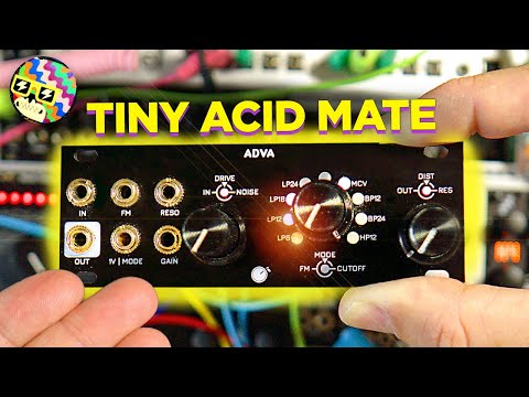 Tiny Roland-ish Filter for Eurorack | Plum Audio ADVA Demo