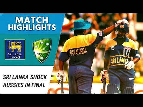 Sri Lanka Crush Australia | Aravinda De Silva Shines! | Steve Waugh Brave Fightback Not Enough