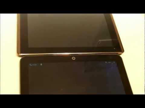 Toshiba AT200 VS. ASUS Eee Pad Transformer; Quick Compare @ IFA 2011