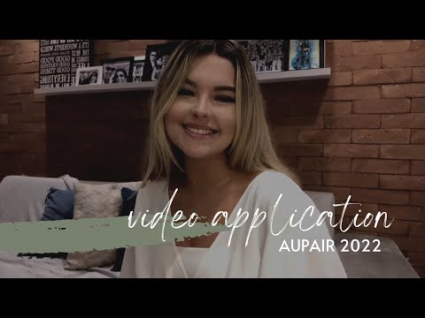 VIDEO APPLICATION - AuPair 2022 • @delfsnagringa 💫