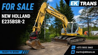 New Holland E235BSR-2 tracked excavator | Image 4 - Machineryline