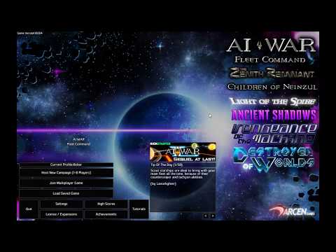 Let's Play AI War Fleet Command - p1 - welcome to the hardest video game ever made ._.