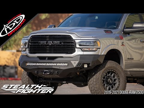 2019 - 2021 Dodge Ram 2500/3500 Stealth Fighter Front Bumper