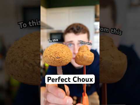 The secret to perfect choux - craquelin. #choux #bakingtips  #craquelin #patisserie  #homebaker