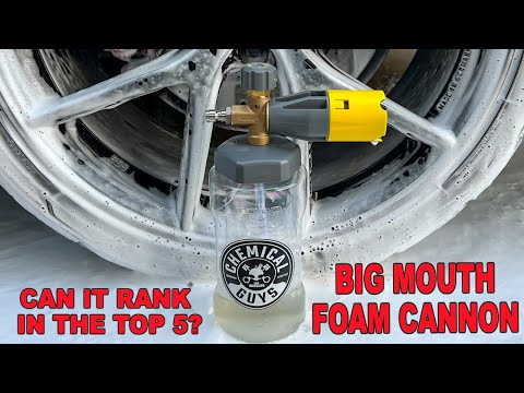 Chemical Guys Big Mouth Foam Cannon | Review & Testing | Foaming Tips