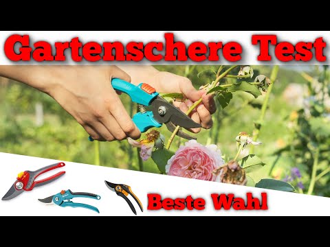 ᐅ Gartenschere Test 2023 | Die besten Gartenscheren vorgestellt