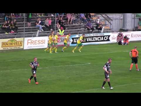 Ilves-FC Lahti 2-0 (2-0) maalit 25.5.2016 Tammelan stadion