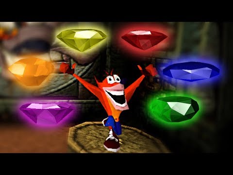 Crash Bandicoot All Color Gems