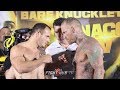 CHRIS LEBEN AND DAKOTA COCHRANE HAVE HEATED FACE OFF AT BKFC 6 WEIGH IN