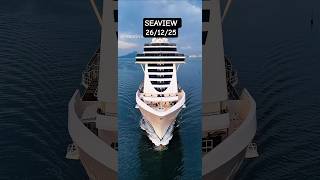 MSC SEAVIEW cruzeiro  26/12/25 ‎⁨@cruzeiros2025⁩ navio Salvador chegando  #cruzeiro #google #shorts