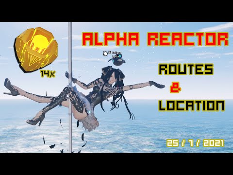 PSO2: NGS Alpha Reactor : Route & Location 25/7/2021