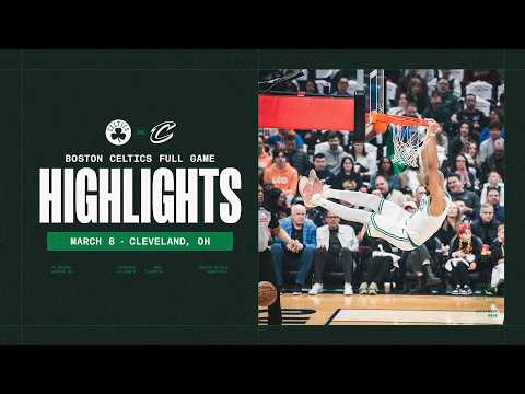 보스턴 셀틱스가 클리블랜드 캐벌리어스를 상대로 원정 경기 첫 승리를 109-98로 거뒀다.