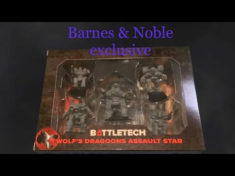 Battletech wolf dragoons Barnes & Noble exclusive￼