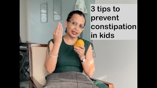 3 tips to prevent constipation in kids