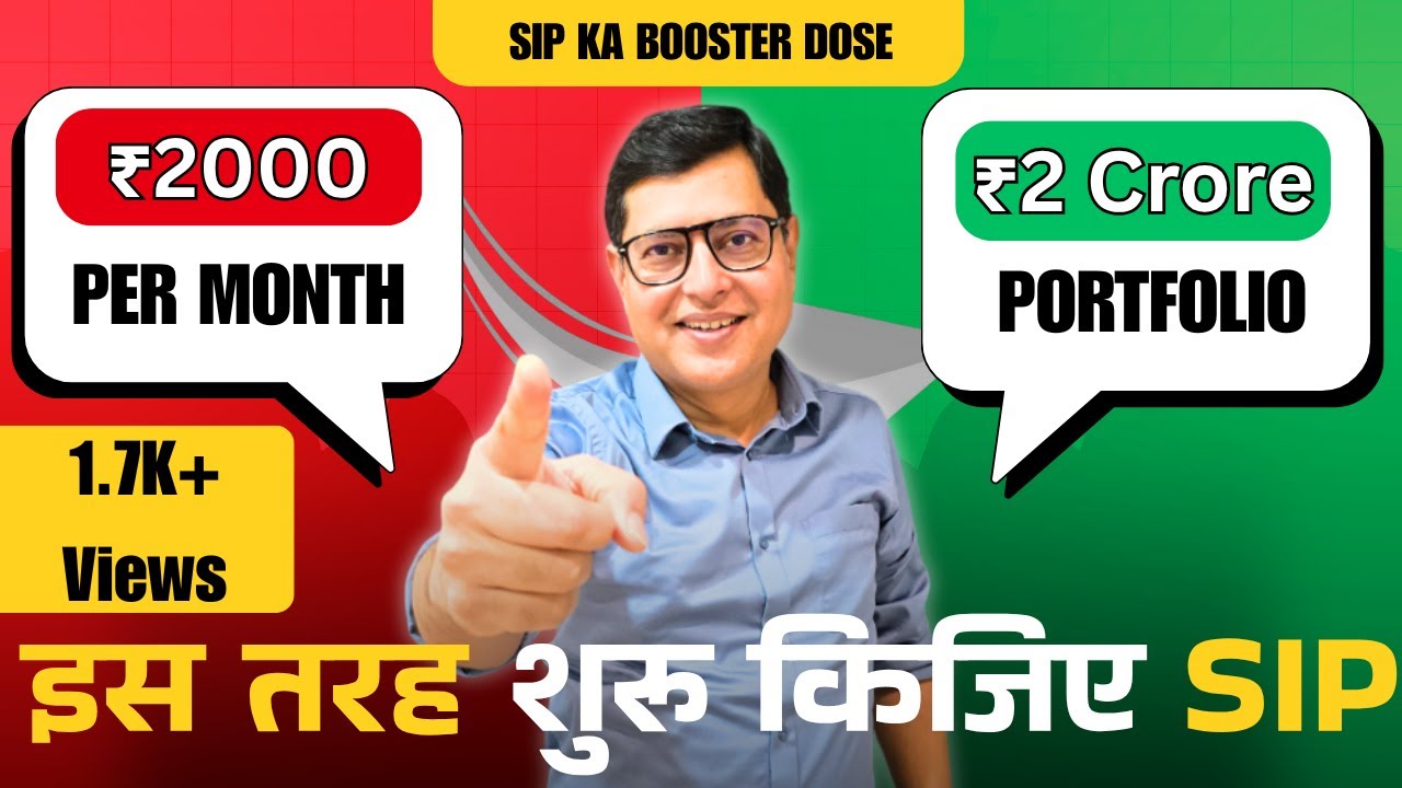 From ₹20,000 SIP to ₹2 Crore! | The Advanced SIP Secret to Increase Returns Thumbnail