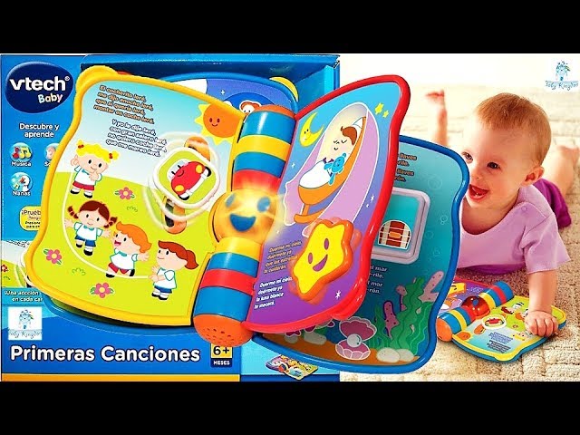 Vídeo relacionado con VTech-Baby Primeras Canciones | Libro Interactivo de Aprendizaje | Juguete para bebés +6 Meses | Multicolor | Versión ESP