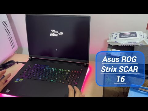 Asus ROG Strix SCAR 16 unboxing 🤩