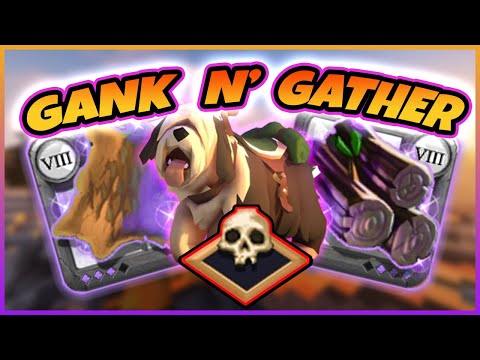 ⚒️ End Game Black Zone Gatherer ⚒️ Solo Black Zone | Albion Online | Goldstein's Adventures Ep. 49