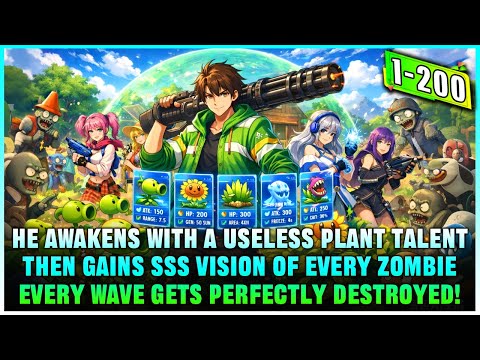 In a zombie world, he awakens the Plant Encyclopedia and builds a plant army to fight zombies back!