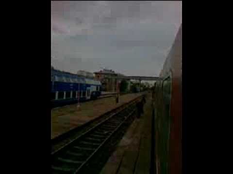 P9023 entering in Piteşti Railway station (Argeş County, România)