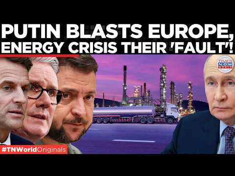 RUSSIA’S ULTIMATUM: Putin Blames Ukraine for Sinking LNG Tanker as Europe’s Gas Prices Explode