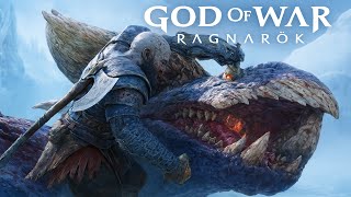 God of War Ragnarok – Кратос против Хранительницы и дракона Бледного | Эпическая битва