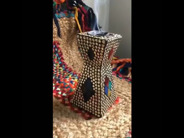 مبخرة مذهب نقشة تراثية