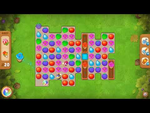 GardenScapes level 8827 🌱 Playrix HD 👋😘✌️