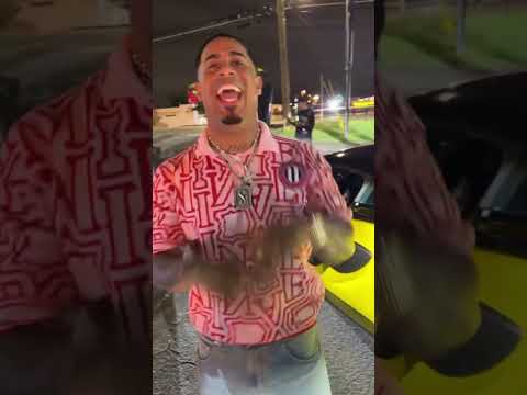Michael flores anda en carros exóticos por puerto rico 🚗🔥 #alofoke