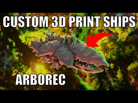 CUSTOM FACTION SHIPS for Twilight Imperium - Arborec