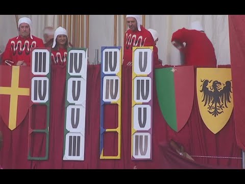 Giostra del Saracino settembre 2025, le carriere