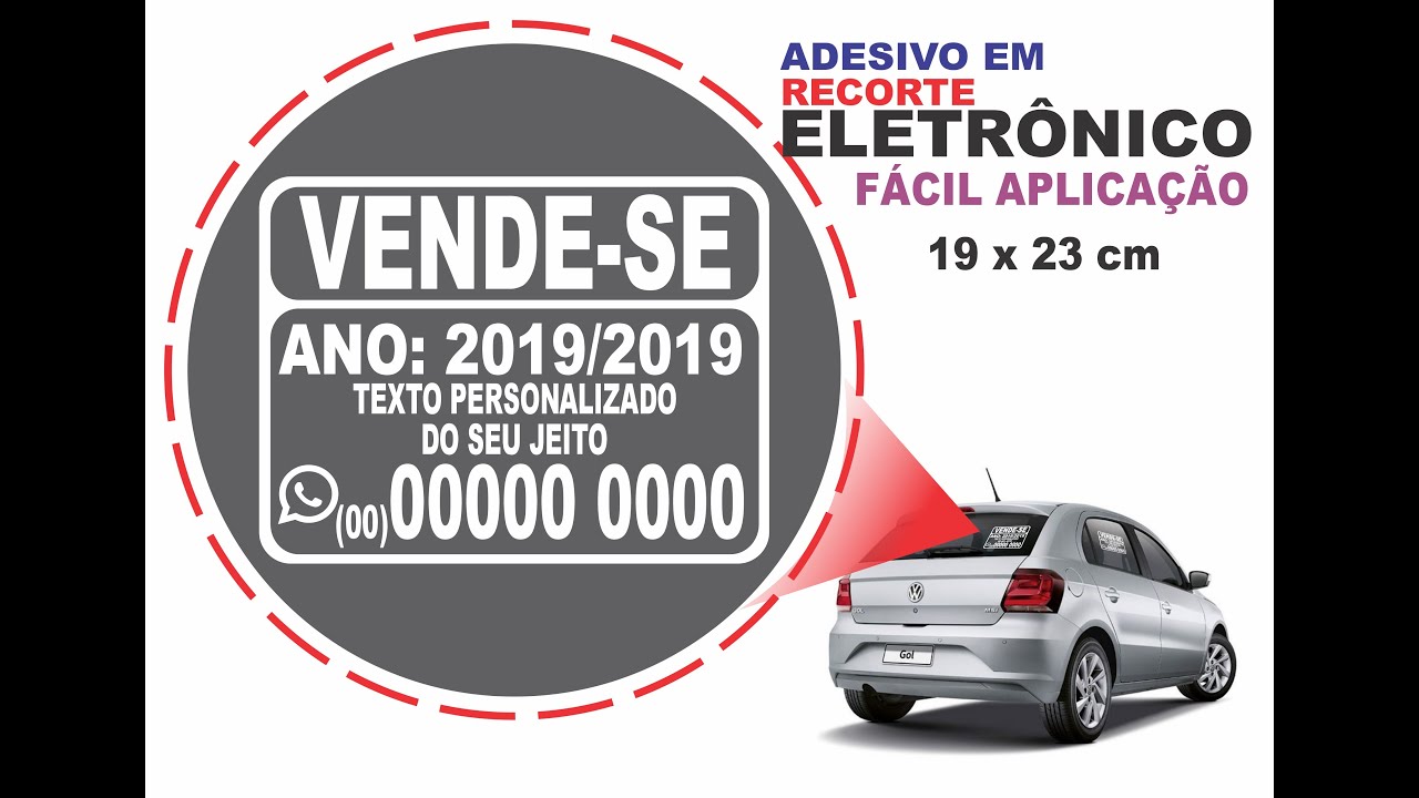 Watch Now ADESIVO VENDE SE PARA CARRO ADESIVO VENDE SE PARA CARRO