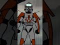 Funny Commander Cody Moment From Clone Wars (2003) #shorts #starwars