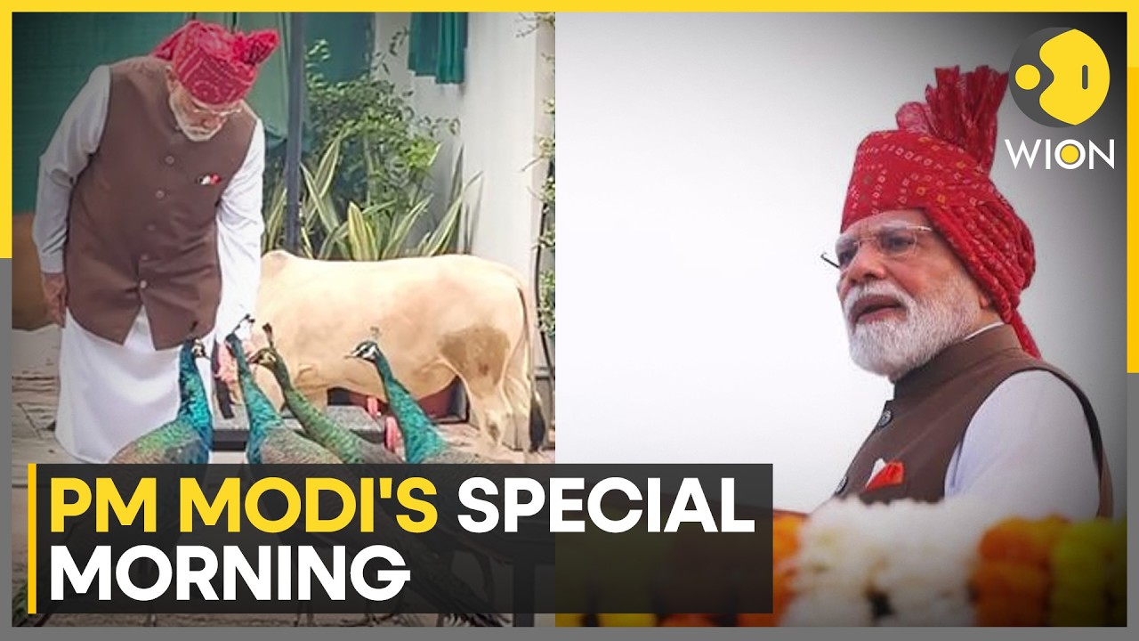 PM Modi Shares Heartwarming Video From His Residence | WION News
