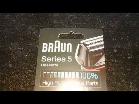 Braun 52B Series 5 tinklelis video