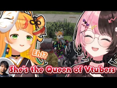 Hinano becomes Queen of VTubers in GTA MadTown [Vspo ENG Sub - Tachibana Hinano]