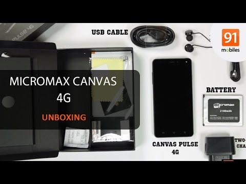 Micromax Canvas Pulse 4G E451: Unboxing [Quick]