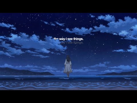 lil peep - the way i see things (slowed) (lyrics)