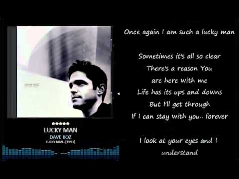 Dave Koz - Lucky Man (re-upload)