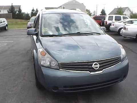 P0724A 2008 Nissan Quest S For Sale Columbus Ohio