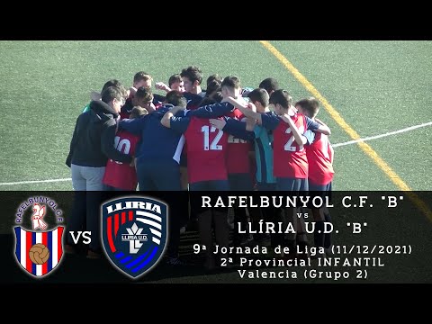 Jornada 9 - Liga INFANTIL 21/22 - Rafelbunyol C.F. "B" - Llíria U.D. "B" - 11/12/2021