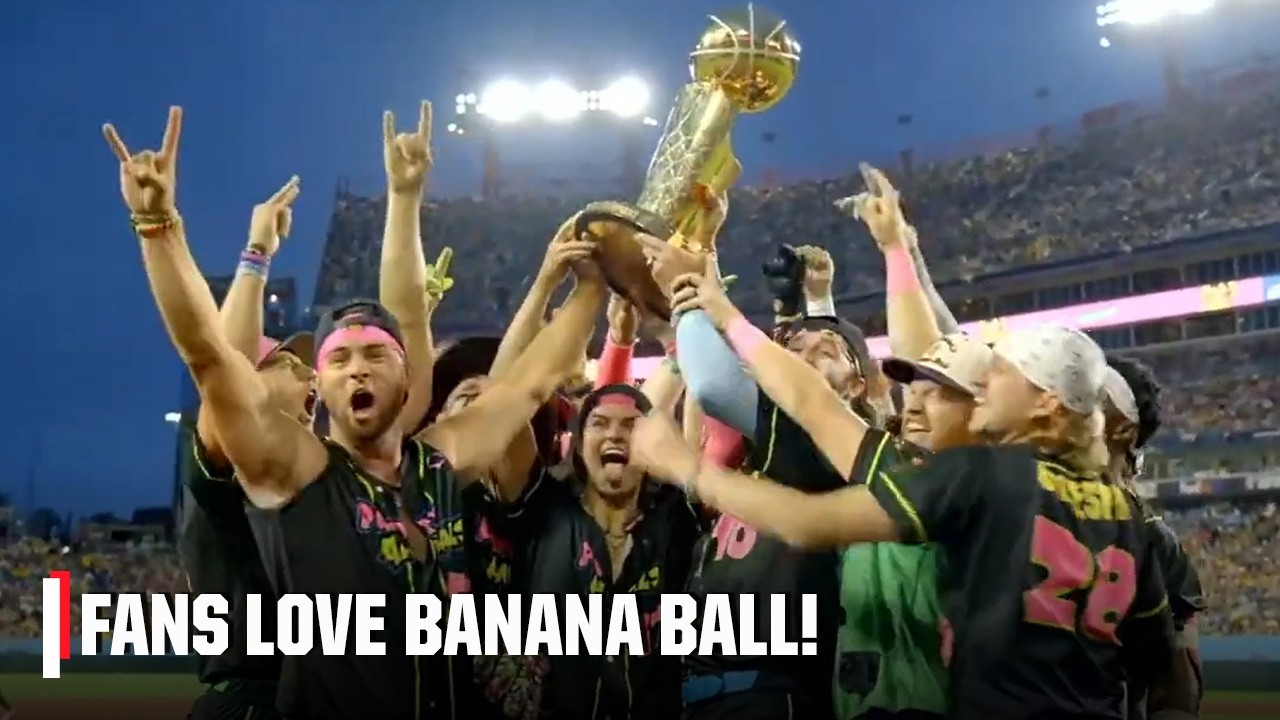 Fans are loving how Banana Ball BRINGS THE ENERGY! 🔋 | Vibe Check