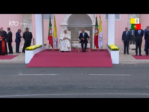 Cérémonie de bienvenue au Palais national de Belém